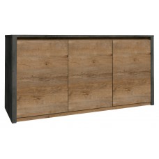 Kumode MONTANA K3D, ozols/gludi pelēks
